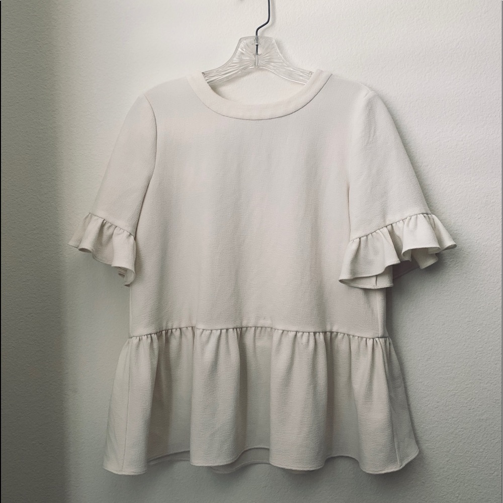 Kate spade ruffle blouse